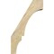 Ekena Millwork 6"W x 12"D x 20"H Balboa Rough Sawn Knee Brace, Douglas Fir BRC06X12X20BOA00RDF - alternate 3